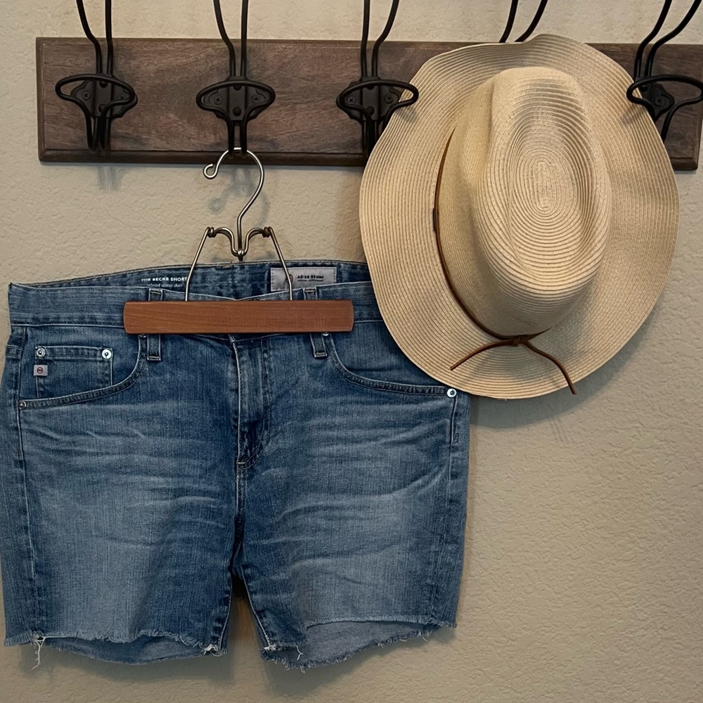 AG Blue Denim Shorts
